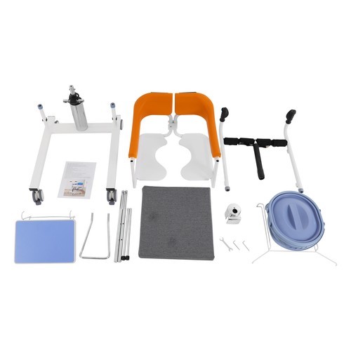 Hydraulic Patient Lift Wheelchair 220LB For Elderly Transfer Chair Nursing Chair