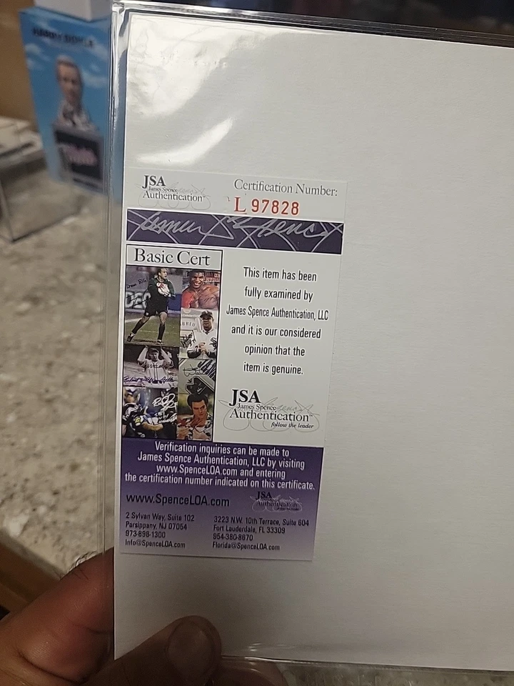 Foto autógrafa firmada por Giancarlo Stanton certificado de autenticidad JSA 8x10 Marlins, Yankees Foto 3 de 3