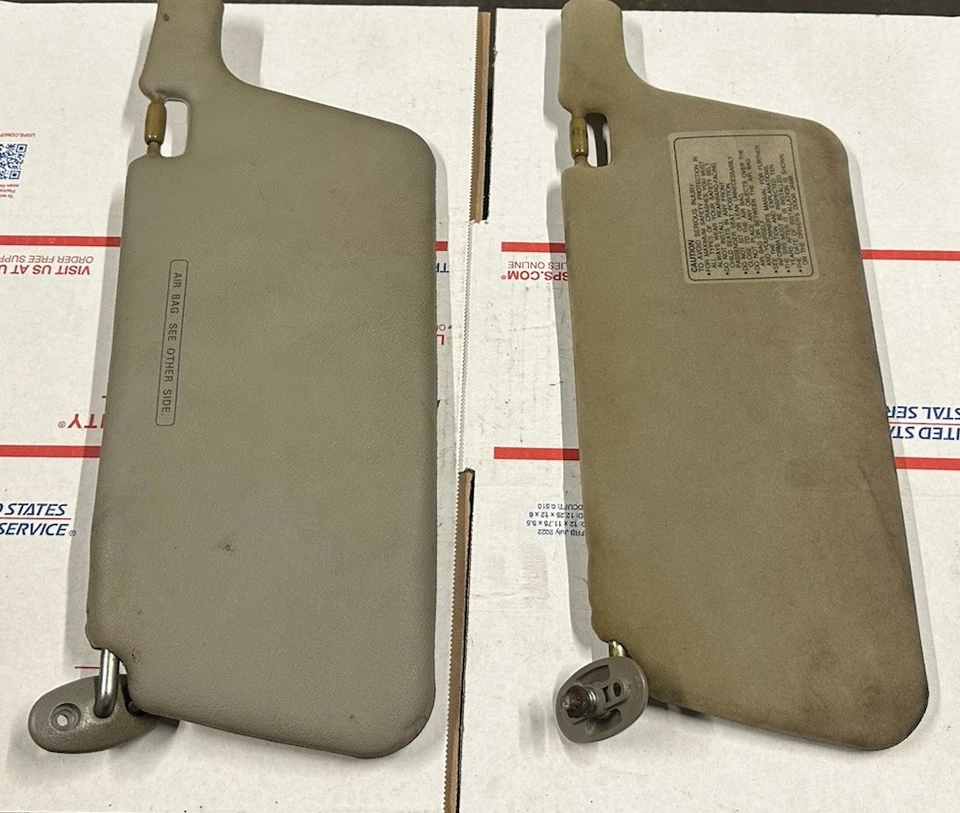 Juego de parasol lateral para conductor y pasajero Acura Integra 1994-2001 par bronceado Foto 3 de 4