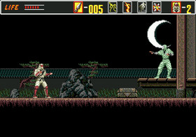 The Revenge Of Shinobi - Sega Genesis Game