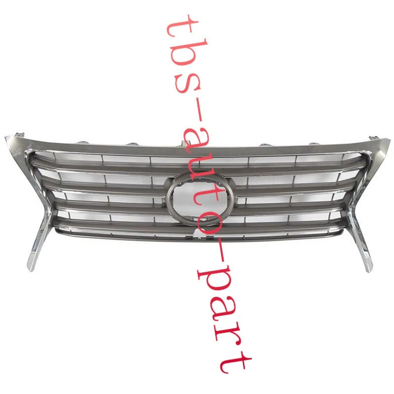 Parachoques delantero cromado rejilla superior reemplazo apto para Lexus LX570 2012-2015 Foto 4 de 4