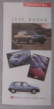 1990 Daihatsu Applause and Charade Colour Guide Brochure