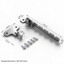 Adjustable Window Safety Lock for Children Fits Most Frame Types 200x100x19mm