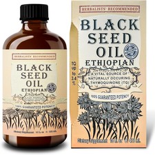 Ethiopian Black Seed Oil 16oz   Extra Strength 3x Thymoquinone   100 Pure C