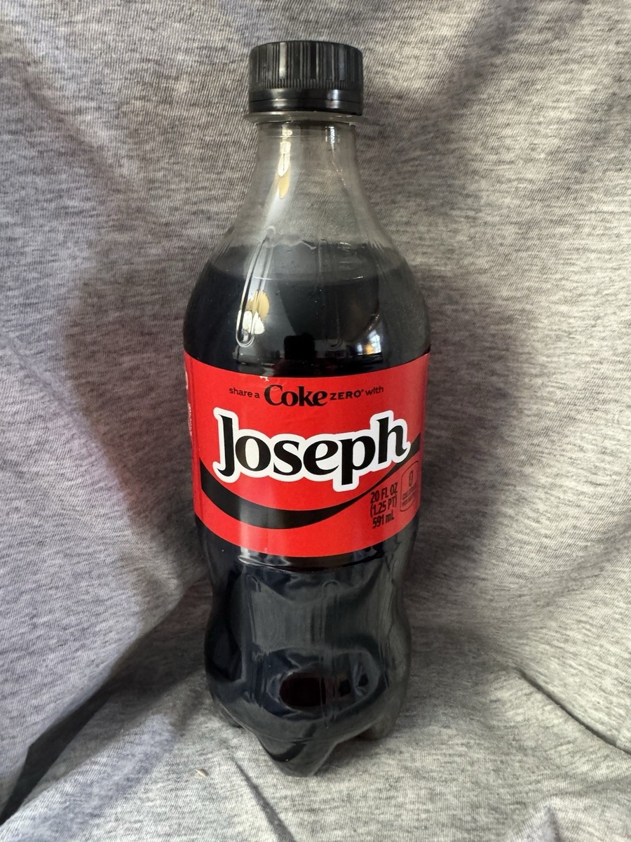 Share a Coke with Joseph 2025 Personalized Gift Coca~Cola