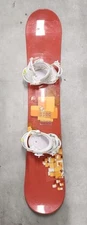 Burton Sterling Fly Lightspeed Vision 149cm Snowboard  w/ Union Rosa Bindings
