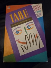 Tabu 2. Edition MB Spiele 1994 Karten neuwertig