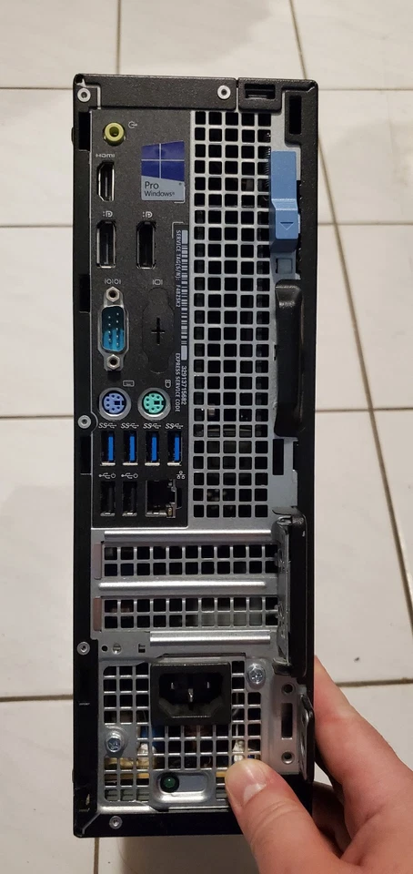 Dell Optiplex 7050 SFF Office PC 8G RAM 250GB SSD i5-7500 CPU Windows 11 Pro - Image 2 of 4