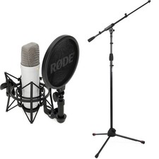 Rode NT1 Signature Series Condenser Microphone with SM6 Shockmount and Tripod