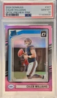 2024 Donruss Optic ROOKIE Caleb Williams Optic Preview-Pink - PSA 10