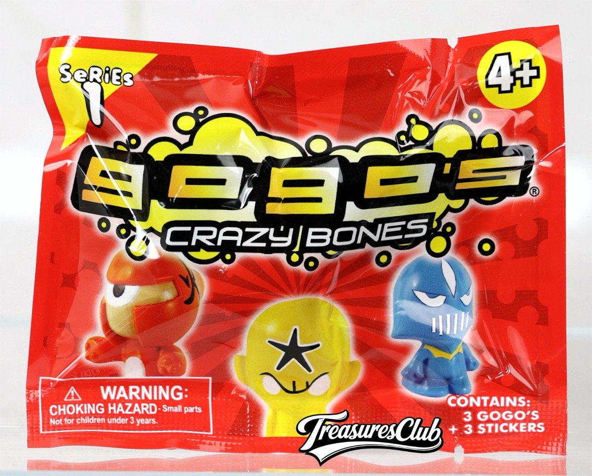 Gogo's Crazy Bones Mystery 3-Pc Pack Series 1 - 139 2 by Magic Box