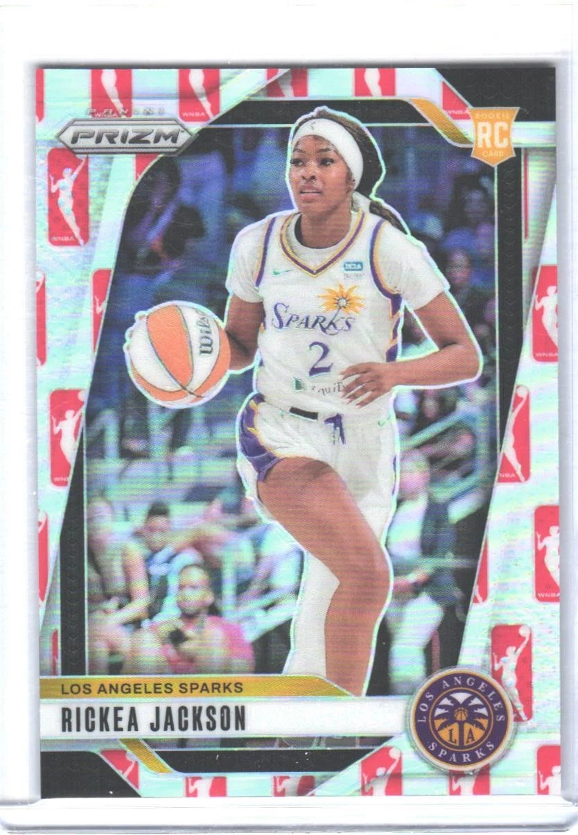 2024 Panini Prizm WNBA #60 Rickea Jackson WNBA Logo Prizms