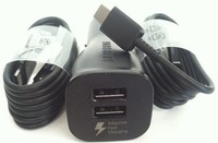 Black Samsung Dual Fast Car Charger +2 Usb-c Cable For Galaxy S8 Nexus 5/6 Lg G5 Black Samsung Dual Fast Car Charger +2 Usb-c Cable For Galaxy S8 Nexus 5/6 Lg G5