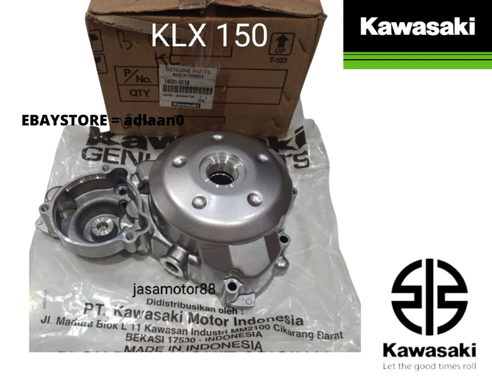 Cubierta generador Kawasaki KLX140 KLX150 (pieza original) Foto 2 de 4