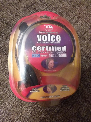 Cyber Accoustics AC-100R Headset Microphone for VOIP - Picture 1 of 5