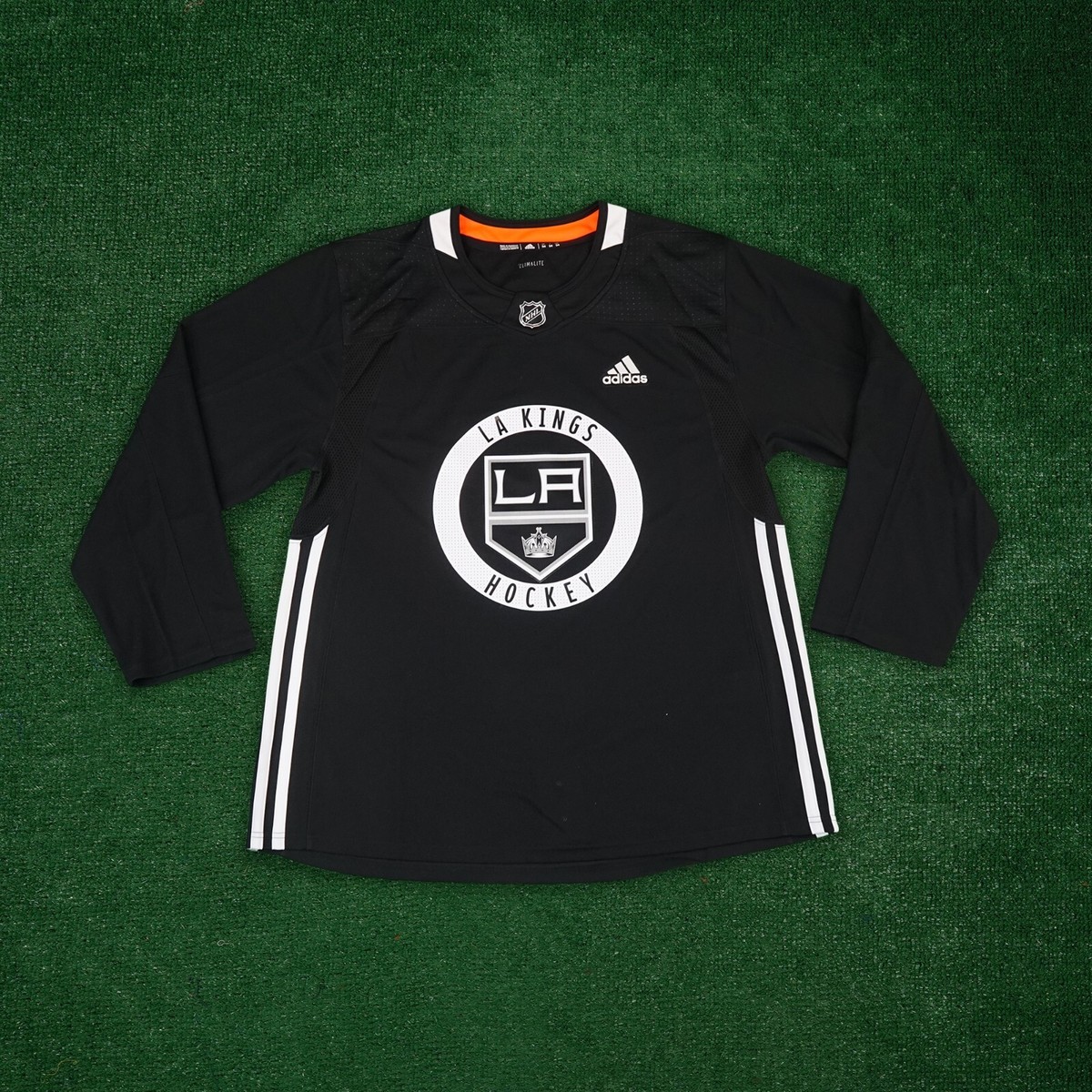 LA Kings NHL Adidas Black Men's Authentic Jersey