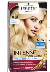 3 x SCHWARZKOPF PALETTE 100 ULTRA BLONDE PERMANENT LIGHTENER HAIR DYE