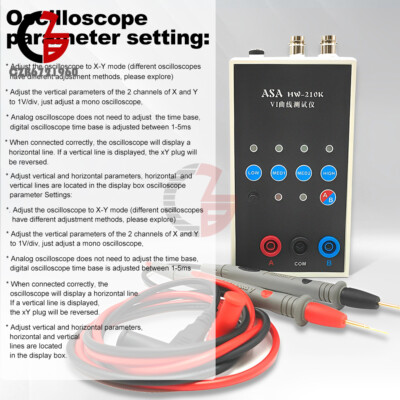 HW-210K Tester curva VI doppio canale circuito circuito
