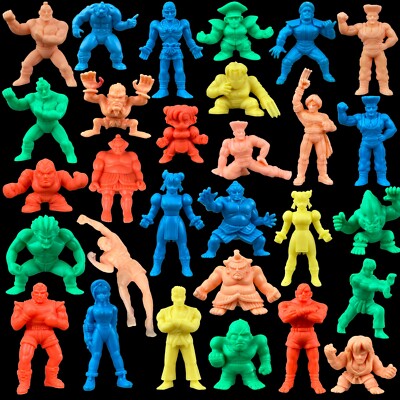 Multiple Options - Vintage Bandai Street Fighter SD Keshi Rubber Eraser Figures