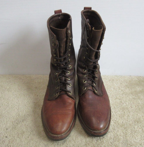 Chippewa Style 29460 Herren braun Leder Logger Packer Stiefel Größe 12 D