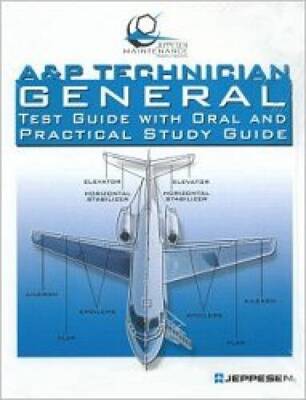 AP General Test Guide with Oral  Practical Study Guide - Hardcover - VERY GOOD