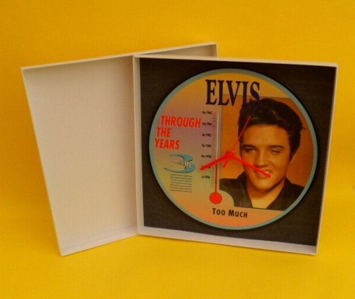 12" Vinyl Record Wall CLOCKS - All Upcycled Picture Discs - Great Artists Groups - Picture 94 of 237