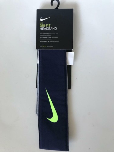 Nike Logo Tennis Stirnband Bandana Dri-Fit Tie Up Swoosh ATP OPEN Nadal Del Potro - Bild 21 von 40