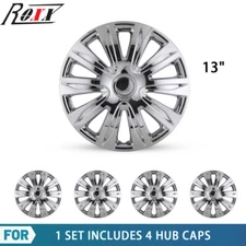 Set of 4 Wheel Covers 13 inch Hubcaps Replacement Hub Caps Enhanced Protection