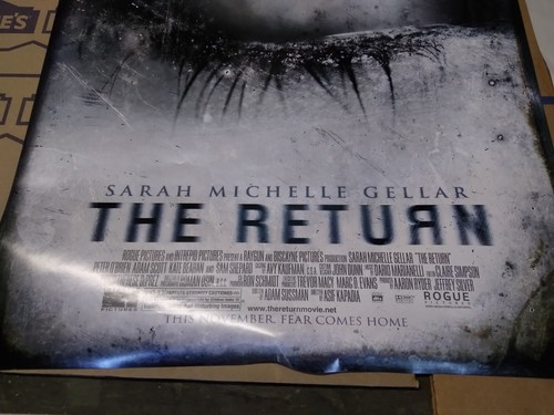 "The Return" Original One-sheet Movie Poster 27x40in (2006) D/S - Picture 4 of 4