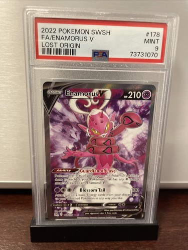 Enamorus V graded PSA 9 for sale on eBay