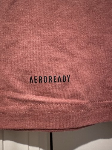 Men’s ADIDAS T-shirt Designed For Training Workout Tee XXL Crimson NWT AEROREADY - Picture 11 of 18