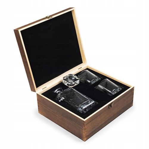 Whisky Gläser Set (2x 270ml) mit Karaffe (700ml) & Wiederverwendbare Eiswürf - Bild 3 von 10