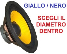 😍 WOOFER ALTOPARLANTE  6,5" 8" 10" 12" 15"  4 8 OHM 16,5 cm 20 cm  25 cm 31 cm