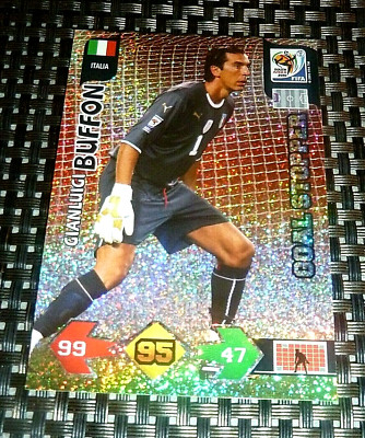 Panini Adrenalyn Football Cards / SOUTH AFRICA 2010 : BUFFON / MINT