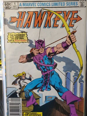HAWKEYE THE AVENGERS ACE ARCHER ON HIS OWN RAMPAGE SEPT #1