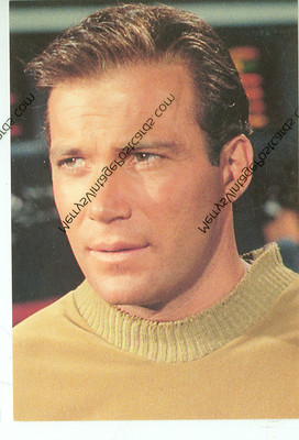 STAR TREK-CAPTAIN JAMES T. KIRK-GOLD SHIRT-CLOSE UP-4''X6''-(SK-186*)