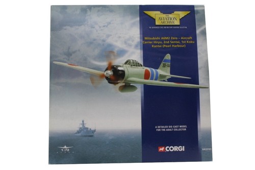 CORGI 33101 1/72 A6M2 ZERO, IJNAS HIRYU FLYING GROUP, PEARL HARBOR DECEMBER 1941 - Picture 3 of 3