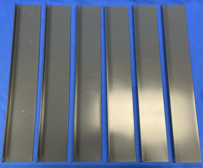 Edsal - Six 23.5'' x 3.75''  Shelf Beams w/ Nuts & Bolts  #880 # BCS 4850