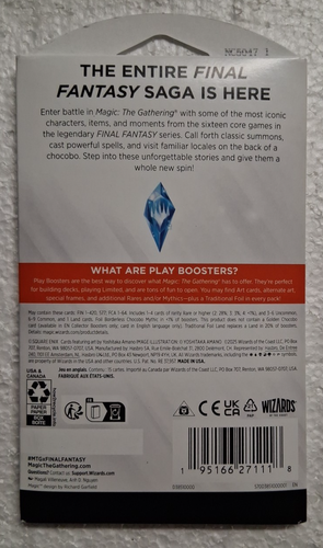 Magic the Gathering Final Fantasy: Starter Kit + 1 Play Booster!!! ~ IN HAND!!! - Picture 7 of 7