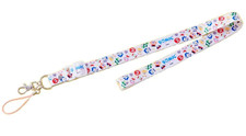 Sonic and Friends Neck Lanyard Strap Allover pattern Japan Ltd Sega Brand New 