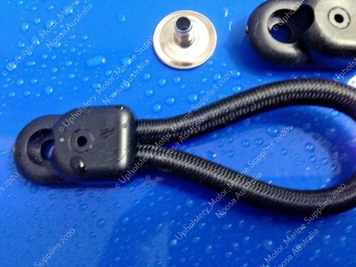 Bungee Loops Fitting 5 pk 4WD Bunji Tonneau Ute Hook Marine Repair Loop-5 sizes - Picture 2 of 2