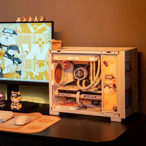 Colorful MEOW Gaming Desktop PC Intel i7 14700KF 32GB RAM 1TB SSD RTX 4070 Super - 第 1/9 張圖片