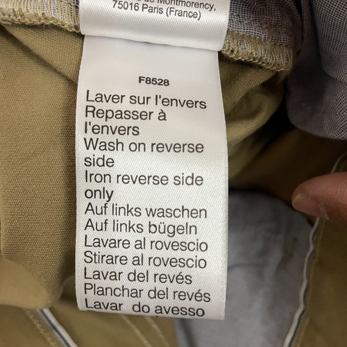 Lacoste Herren Slim Fit 42 X 34 Stretch Baumwolle Chino Hose Beige Khaki - Bild 11 von 12