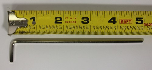 3mm Long Arm Hex Allen Key Wrench to remove Heatsink on 2009 2010 - 2012 Mac Pro - Picture 3 of 3