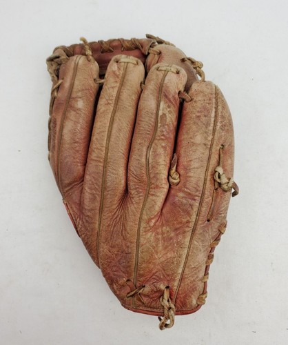 VTG Johnny Walker Baseball Glove LHT Lefty Mitt Cowhide Leather Japan 10" FG722 - Picture 5 of 18