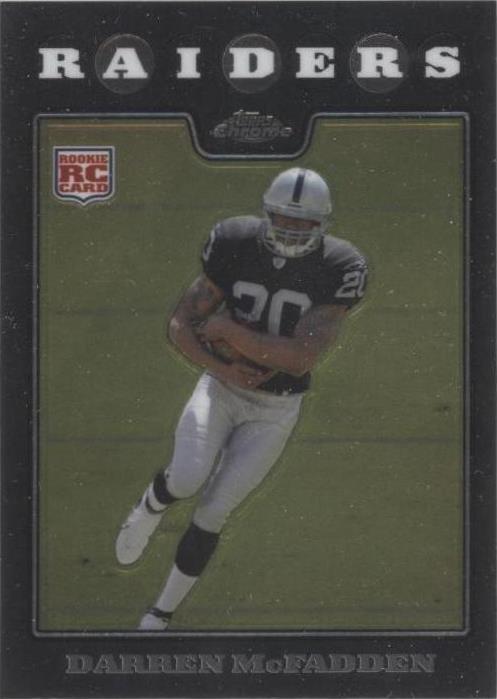 2008 Topps Chrome Darren McFadden #TC181 - 1 of 2
