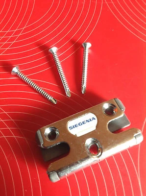 Siegenia 2666 Sicherheits-Schließblech Pilzkopf Inkl. Schrauben