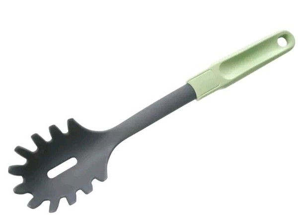 Fackelmann SpaghettilöFfel Ecolution, PastalöFfel, Nudelkelle, MintgrüN, 32 Cm-image
