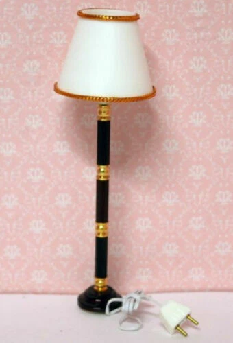 Luci e lampade in legno per case di bambole e miniature