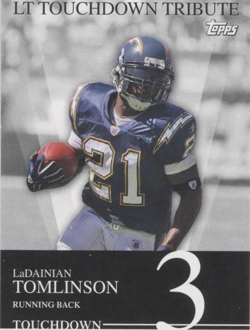 2007 Topps LaDainian Tomlinson #3 - 1 of 2